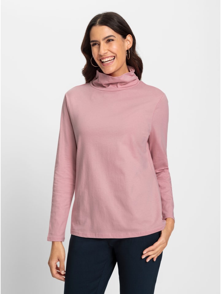 

Рубашка с воротником-стойкой цвета гортензии WITT WEIDEN