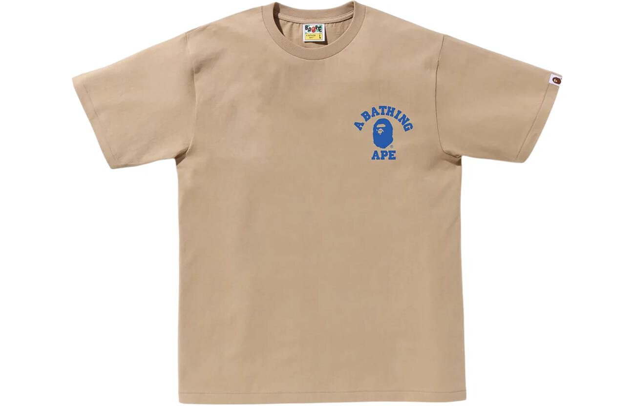

Футболка мужская A Bathing Ape, бежевый