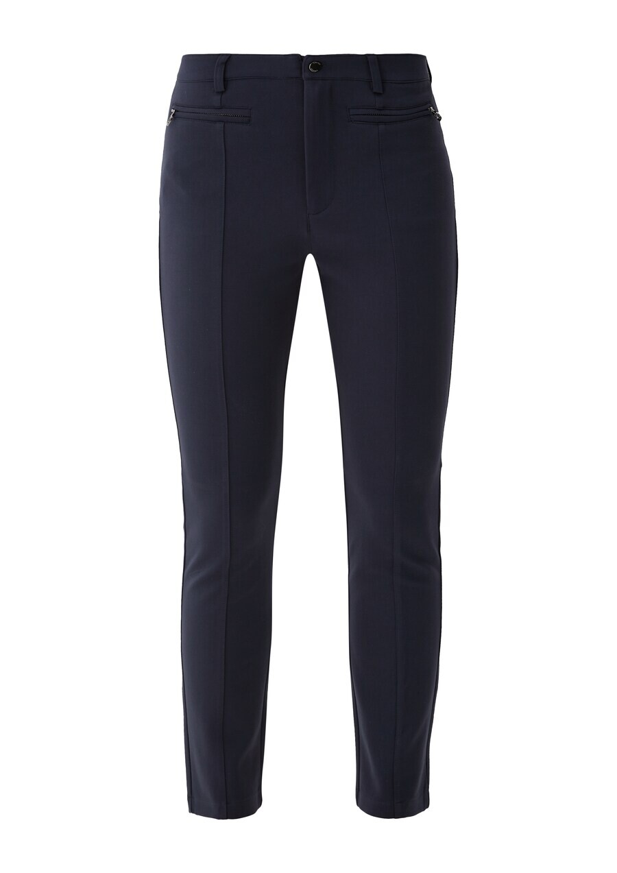

Тканевые брюки s.Oliver Slim fit Pants, темно-синий