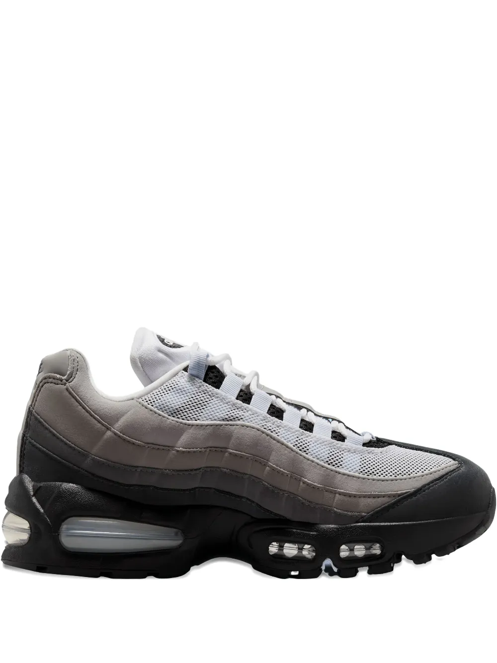 

Кроссовки Air Max 95 «Черно-белые» Nike, серый
