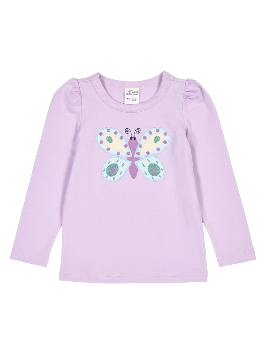 

Рубашка Fred's World by GREEN COTTON, фиолетовый/светло-фиолетовый