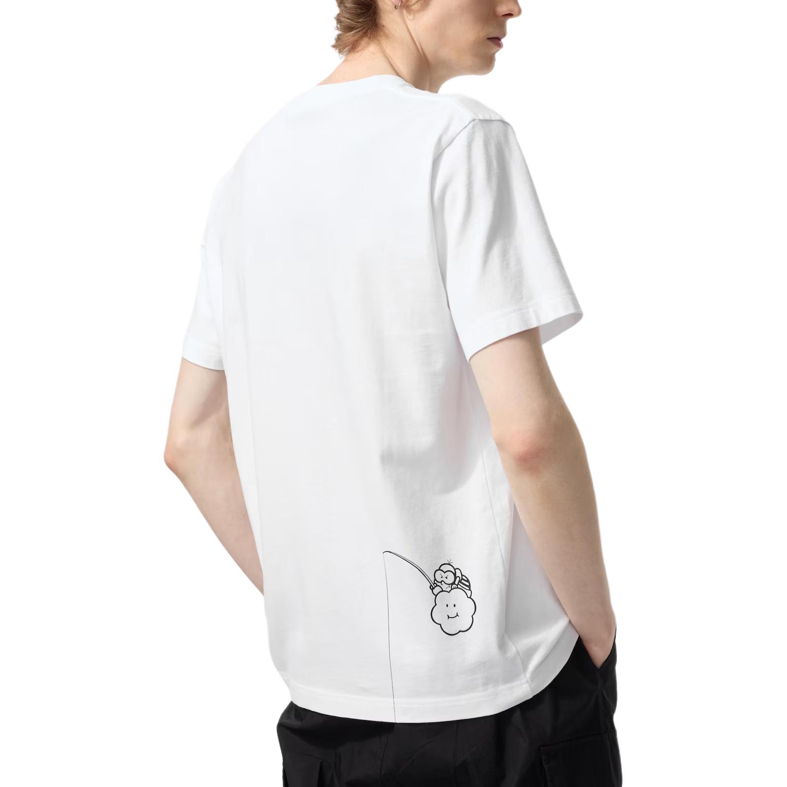 Футболка Super Mario Collaboration Edition мужская UNIQLO, белый — фото 4