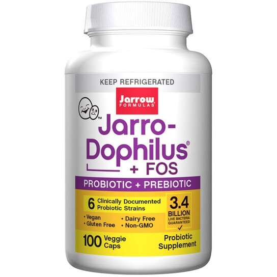 

Jarrow Formulas Jarro-Dophilus+Fos 100 растительных капсул