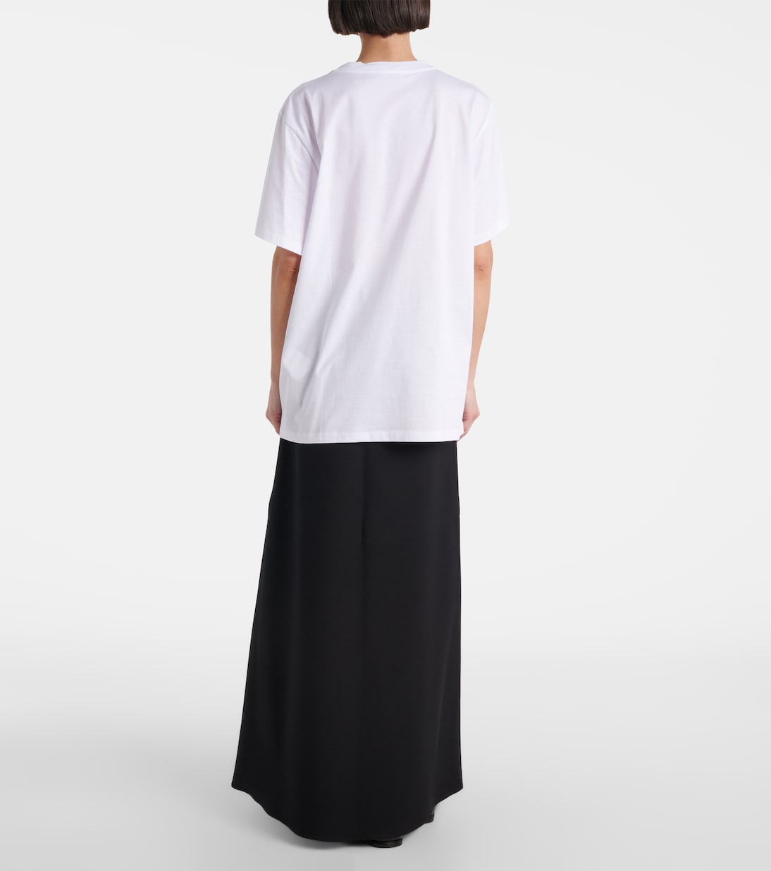 Футболка из хлопкового джерси с принтом логотипа Sequoia Max Mara, Tshirt Fondo — фото 3