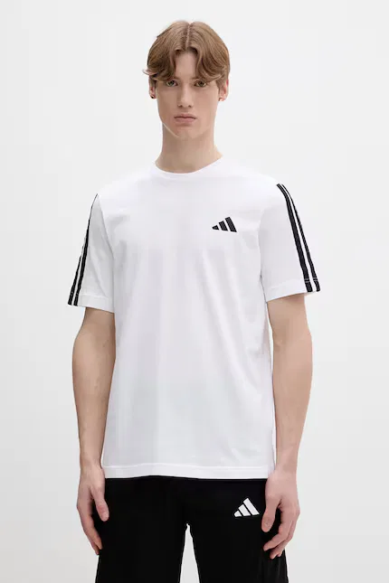 Футболка из хлопка Adidas, белый