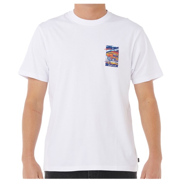 

Футболка с надписью «Surf trip» Rip Curl, белый
