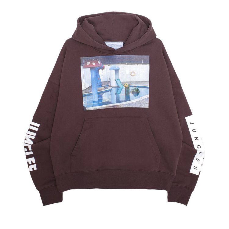 

Худи Jungles Pre-Fabricated Dreams Hoodie 'Brown', коричневый