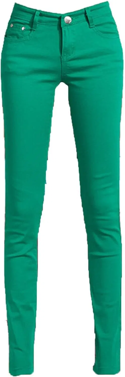 Джинсы скинни Green