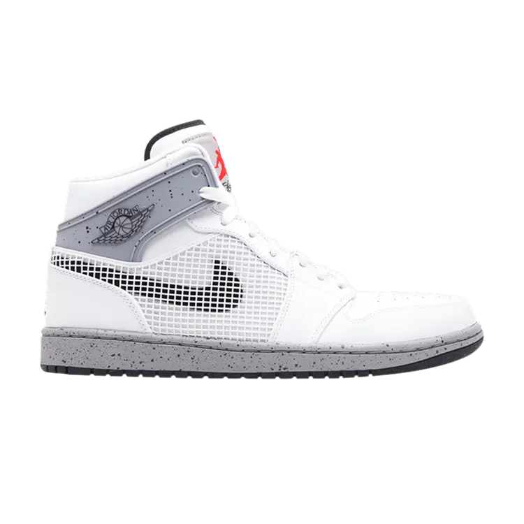 

Кроссовки Air Jordan Air Jordan 1 Retro 89 'White Cement', белый