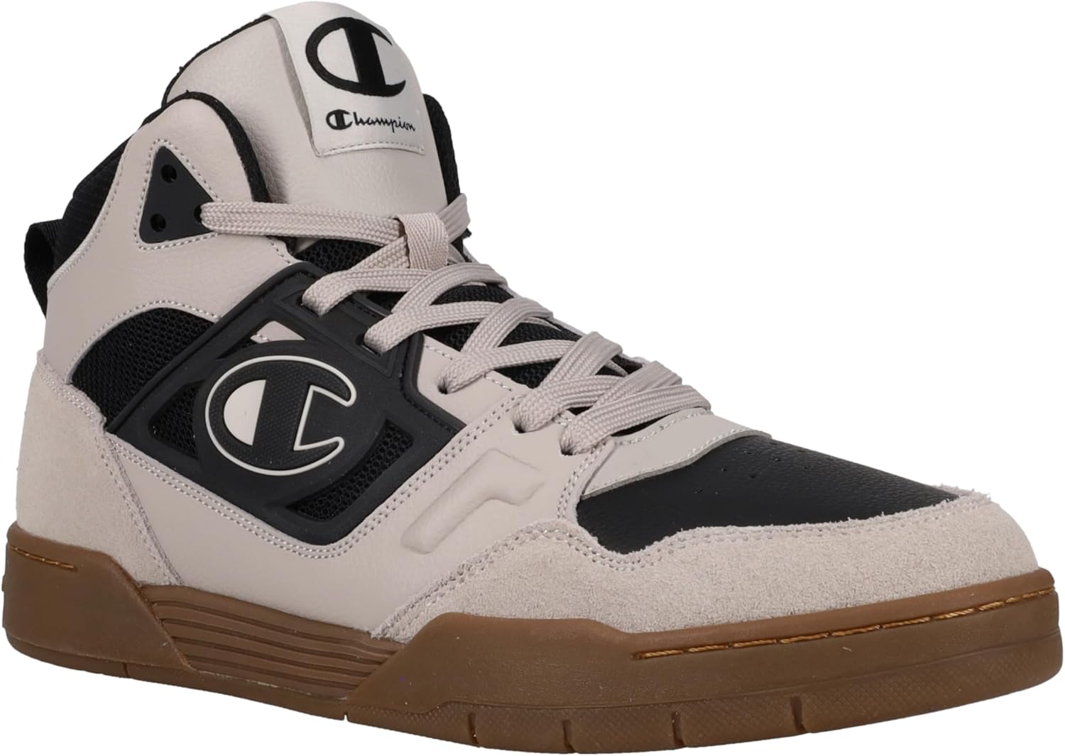 

Кроссовки Champion Mens 5 on 5 Hi, черный/бежевый