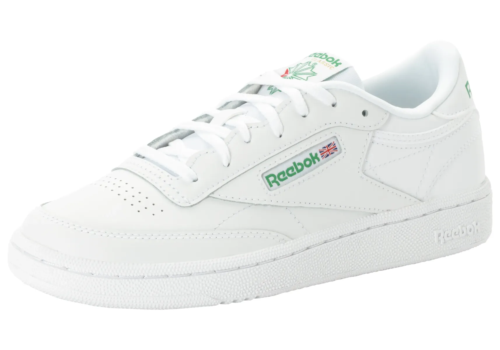 

Классические кроссовки Reebok "CLUB C" Reebok Classic, цвет White/Glegrn/Vecblu