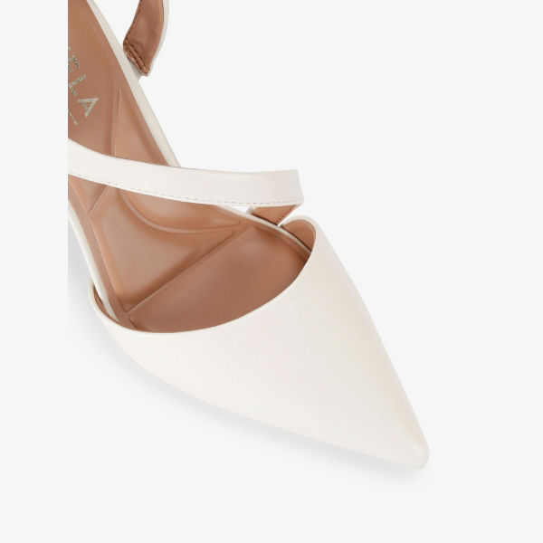 Туфли Carvela лакированные на каблуке, белый — фото 3
