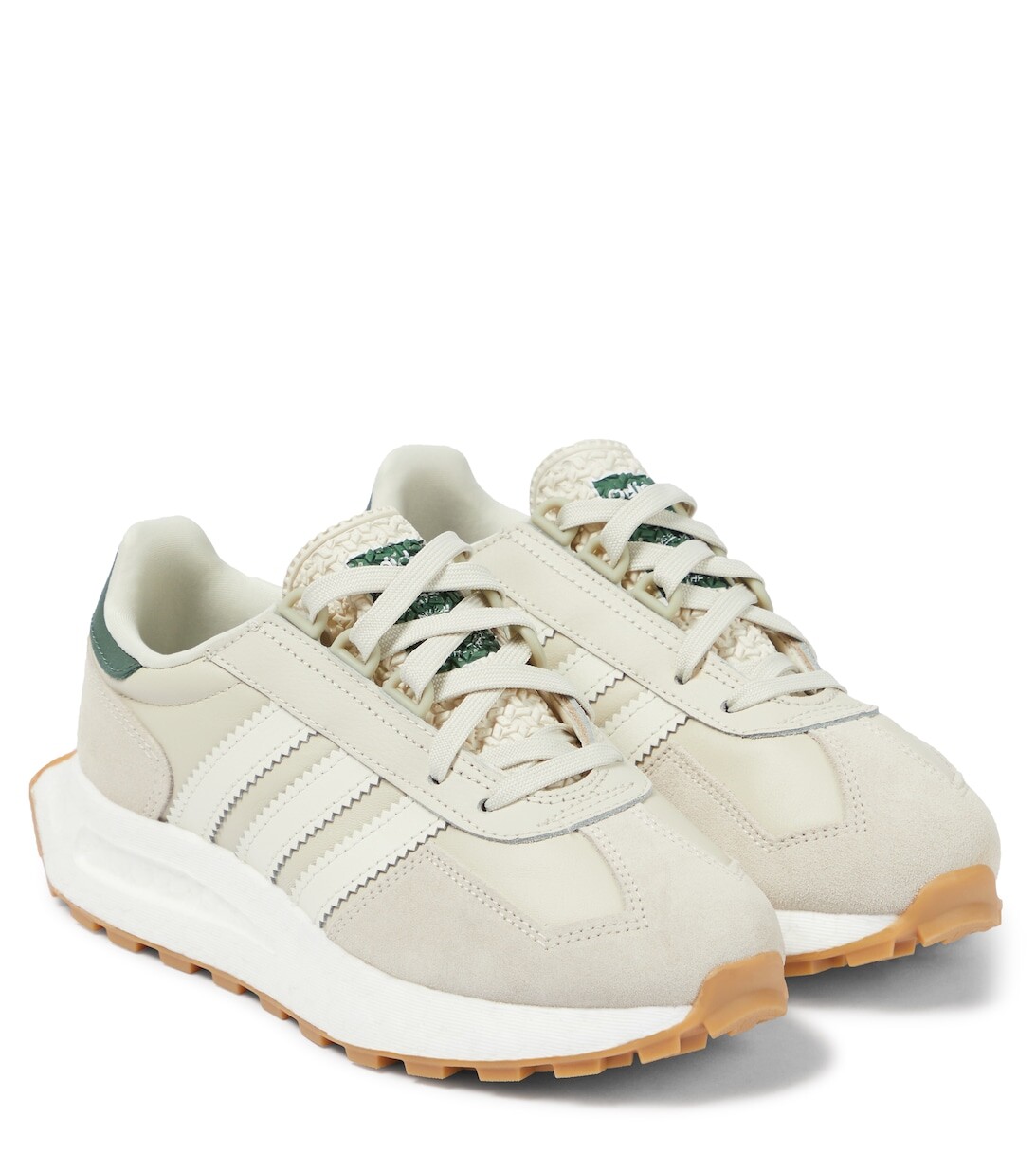 

Замшевые кроссовки Retropy Adidas Originals, бежевый