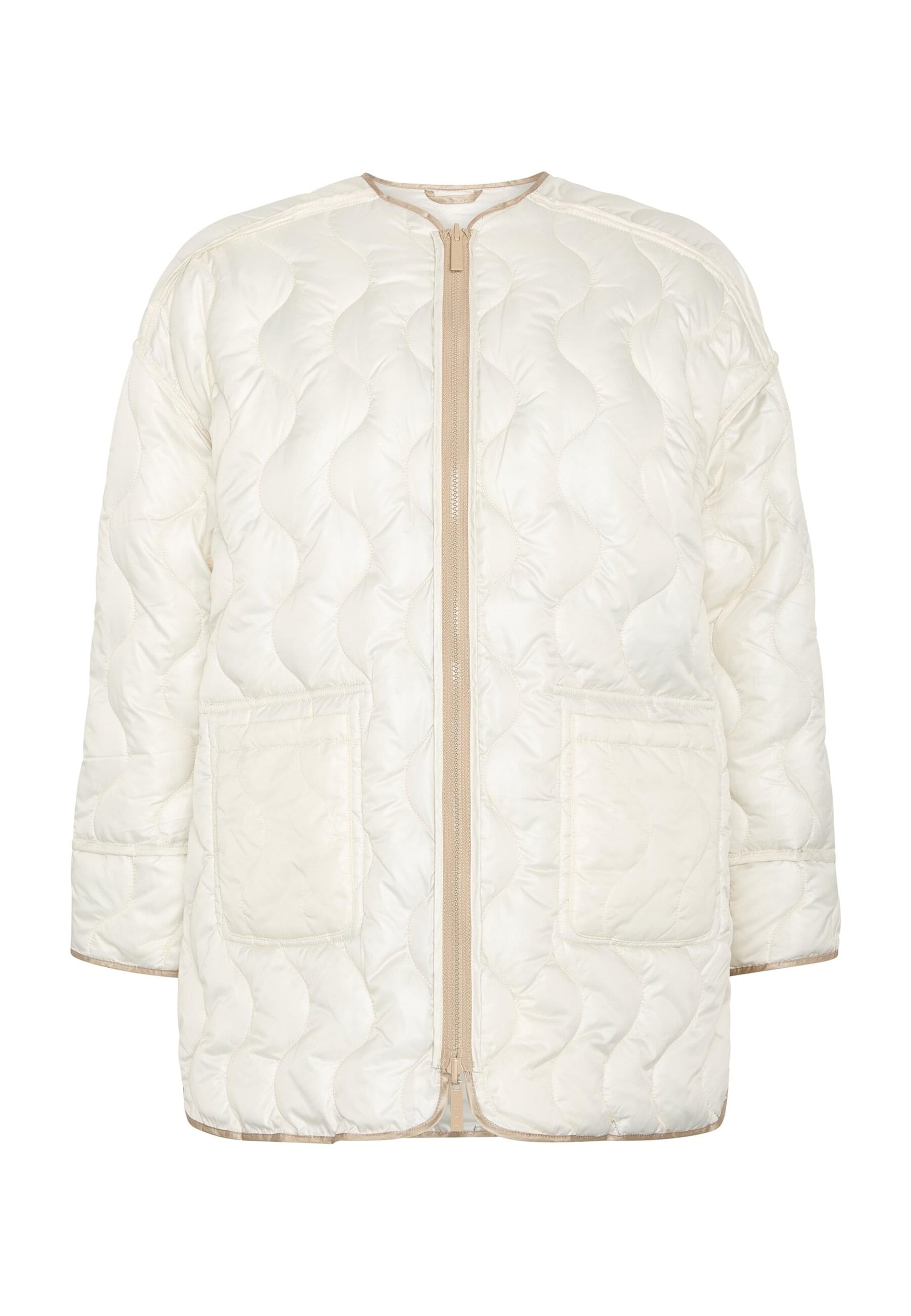 

Born Living Yoga Межсезонная куртка 'Yasu' в цвете Cream, Sand