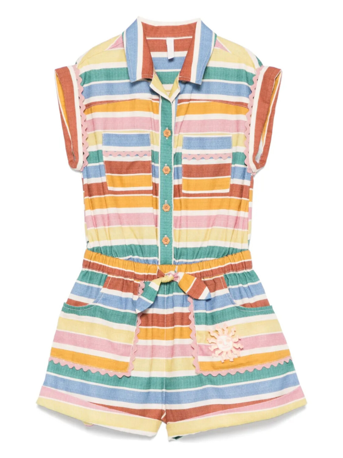 

ZIMMERMANN Kids комбинезон Everley, желтый