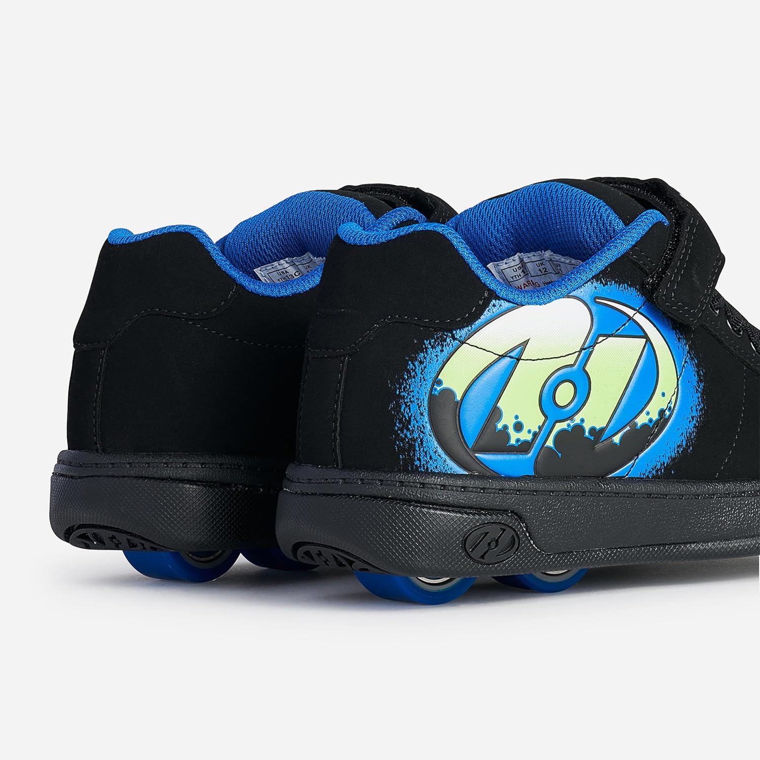 Кроссовки Heelys для детей и подростков Kolect X2, черный/зеленый — фото 3
