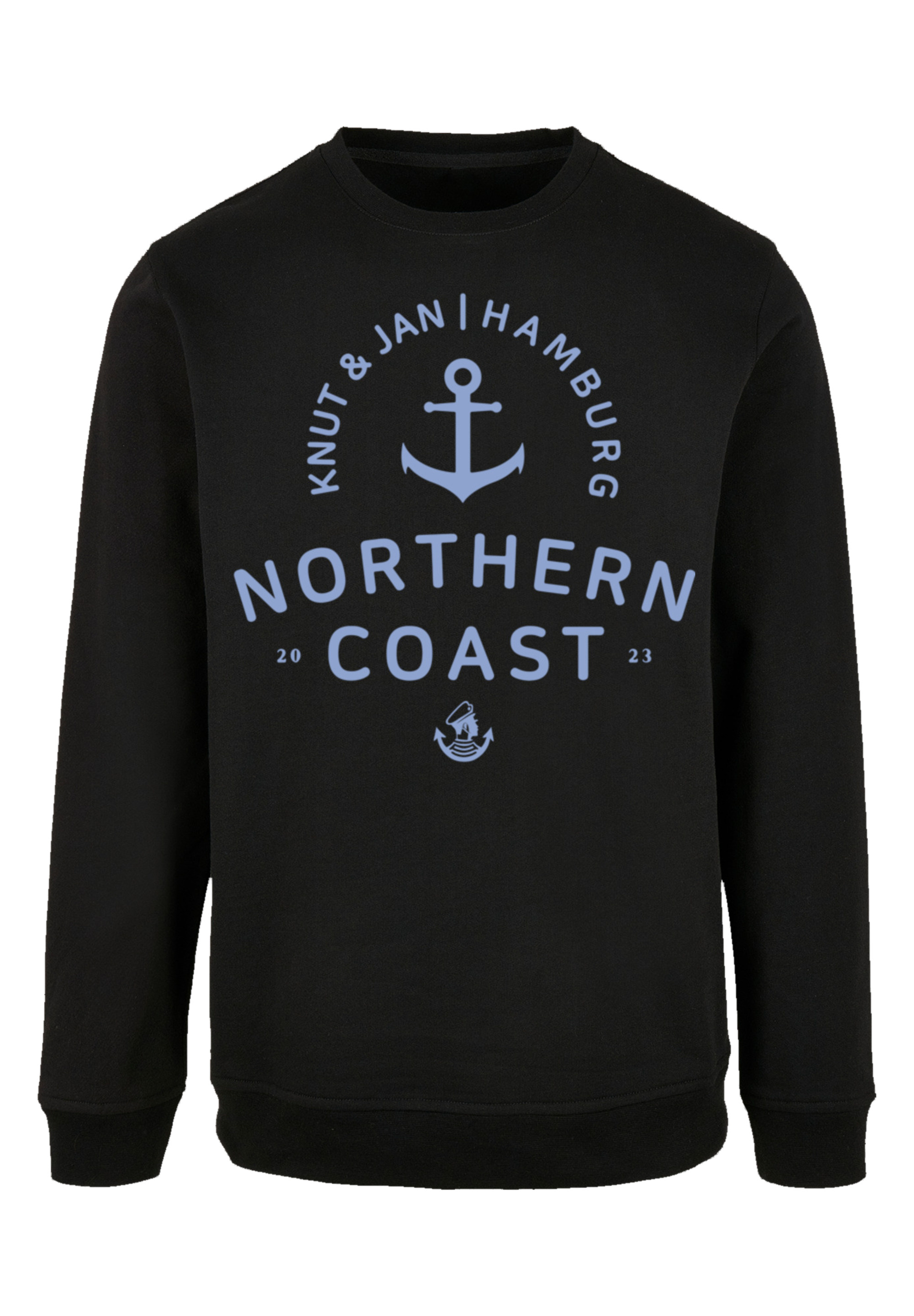 

Пуловер F4NT4STIC Sweatshirt Nordsee Knut & Jan Hamburg, черный