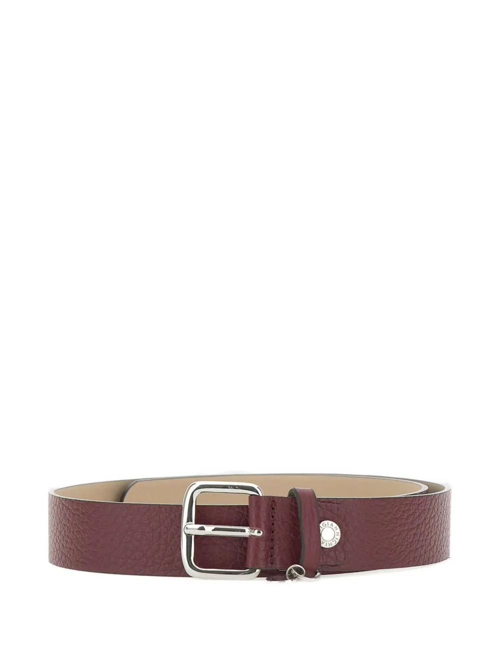 

Ремень с пряжкой GIANNI CHIARINI, красный