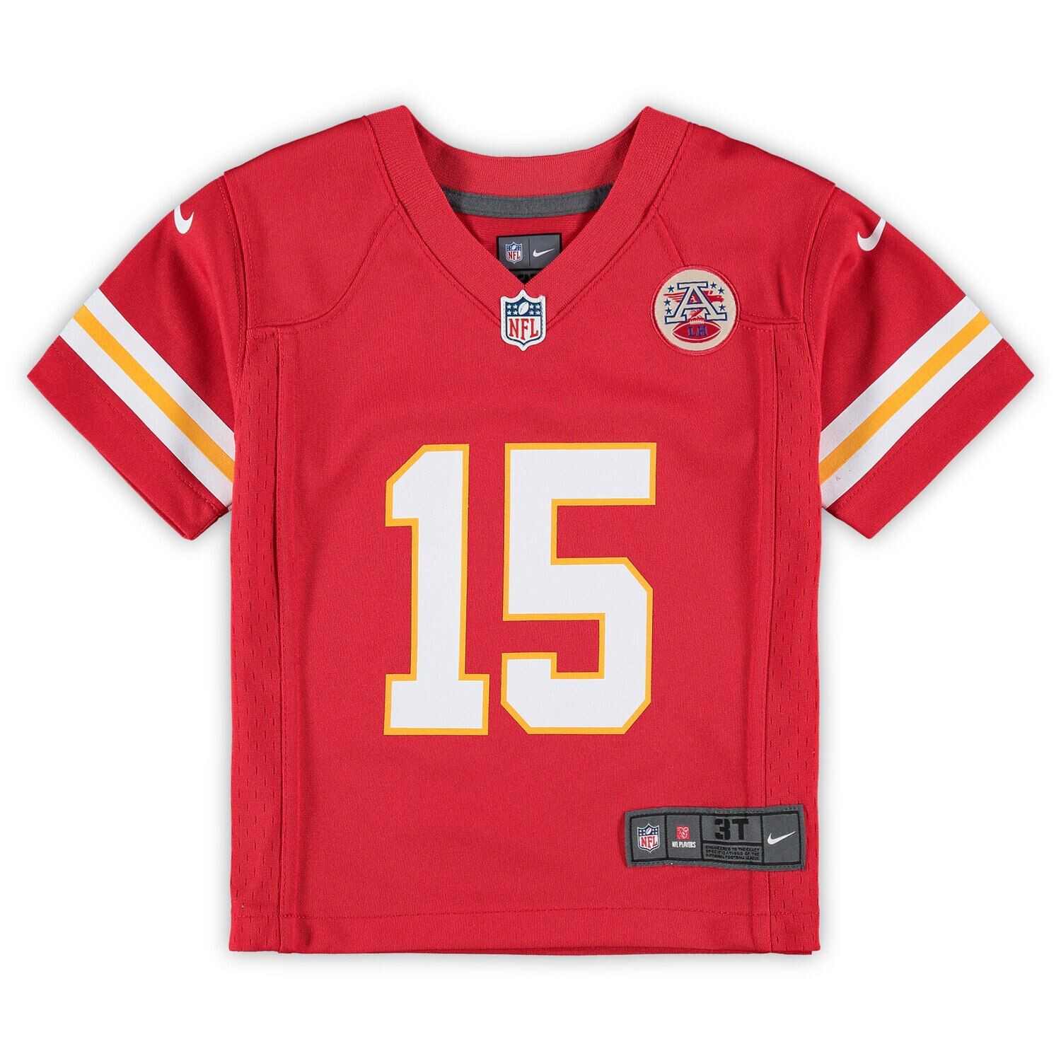 Красная игровая майка Nike Патрика Махоумса для малышей Kansas City Chiefs Nike — фото 2