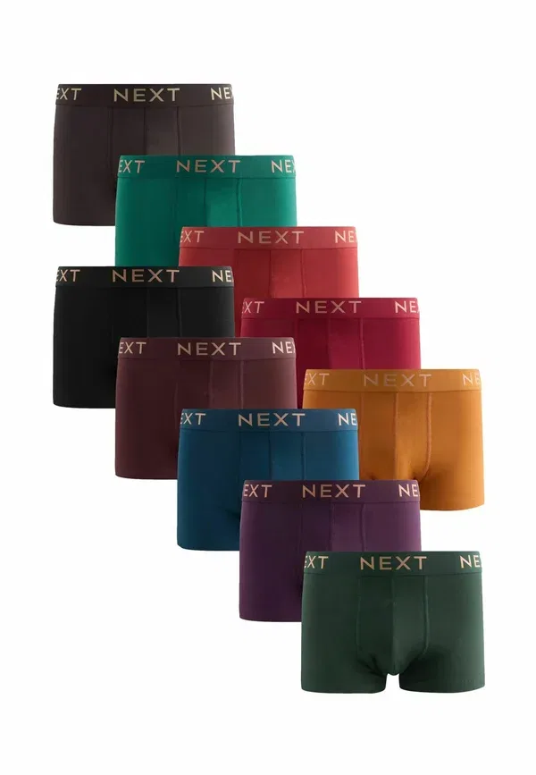 Трусы боксеры Next, Ten pack trunks, насыщенный цвет