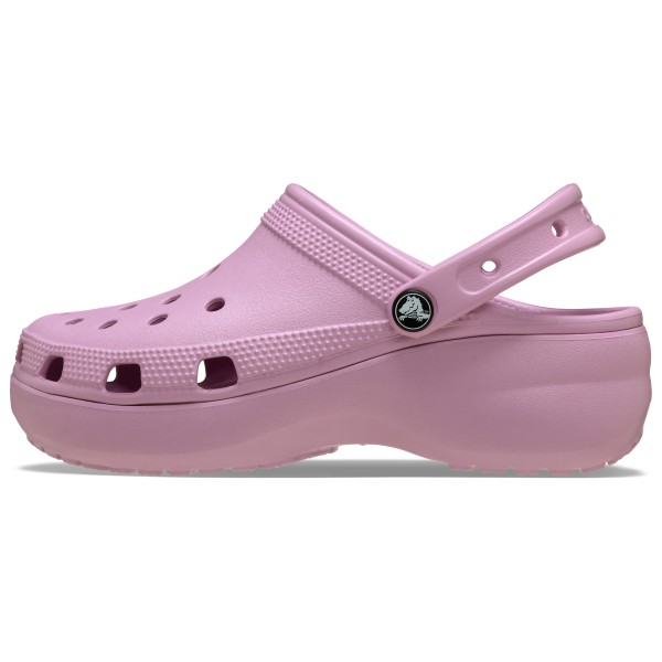 Женские классические сандалии-сабо на платформе Crocs, черный — фото 2