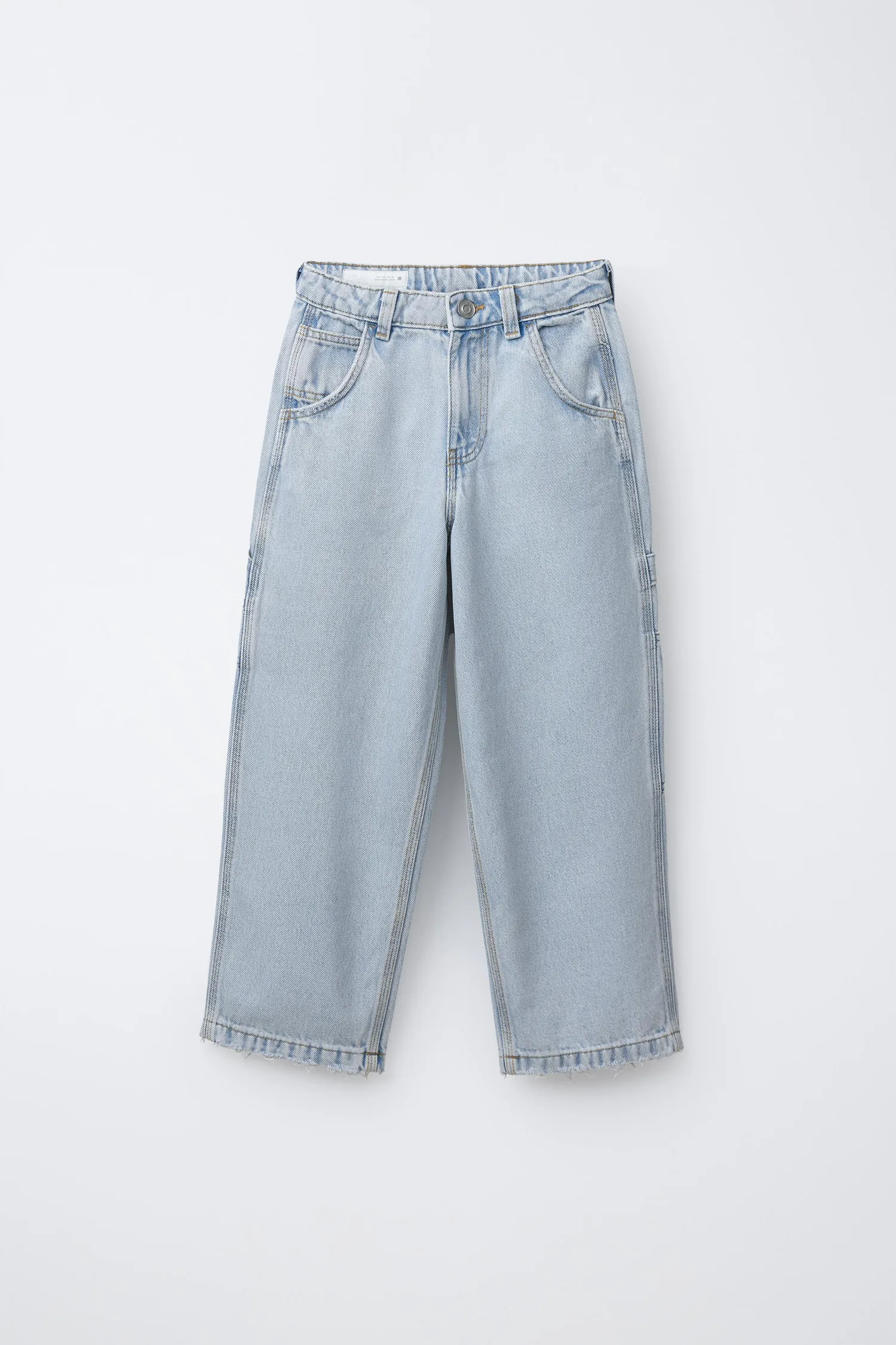 Джинсы carpenter с этикеткой Zara, синий