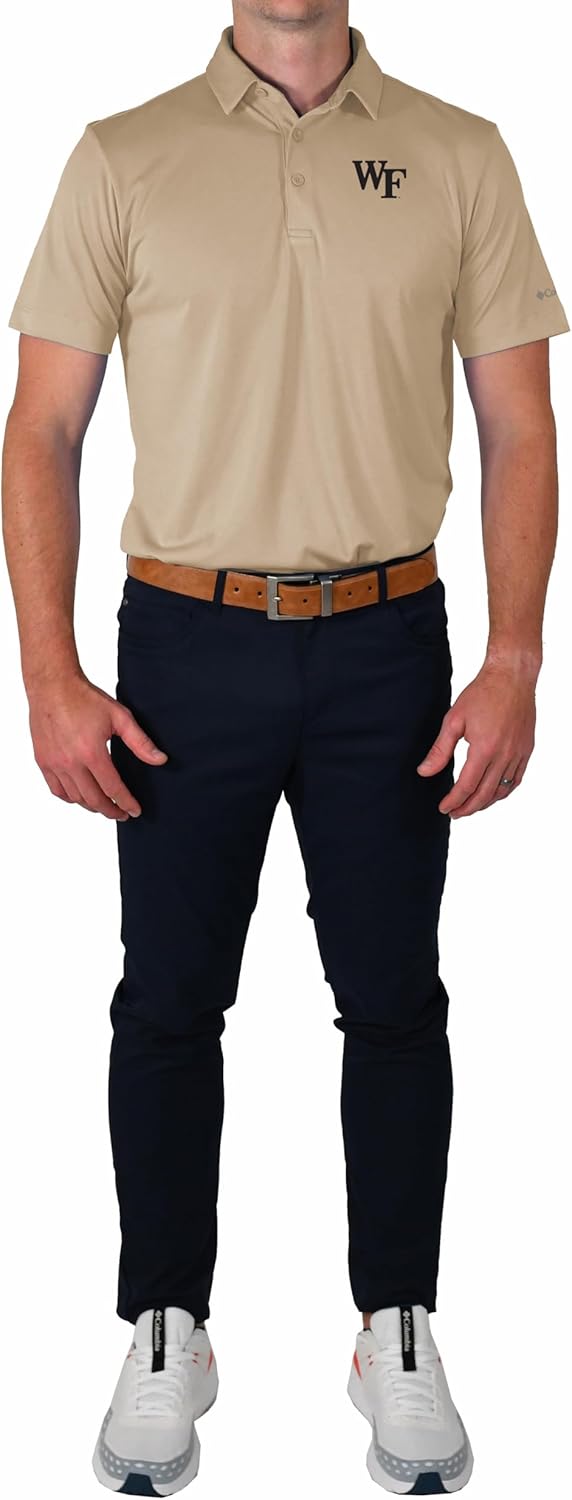 

Columbia Wake Forest Univ Golf мужская легкая повседневная поло для гольфа, Vegas Gold, Зеленый, Columbia Wake Forest Univ Golf мужская легкая повседневная поло для гольфа, Vegas Gold