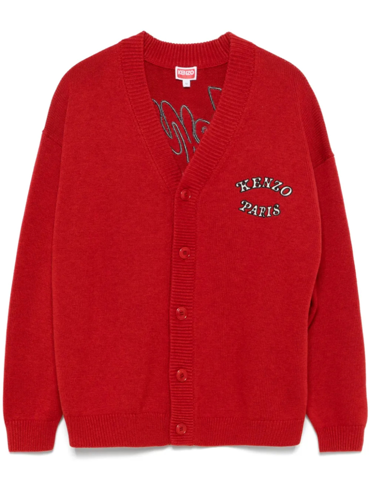 

Кардиган из коллаборации с Verdy Market Kenzo, красный