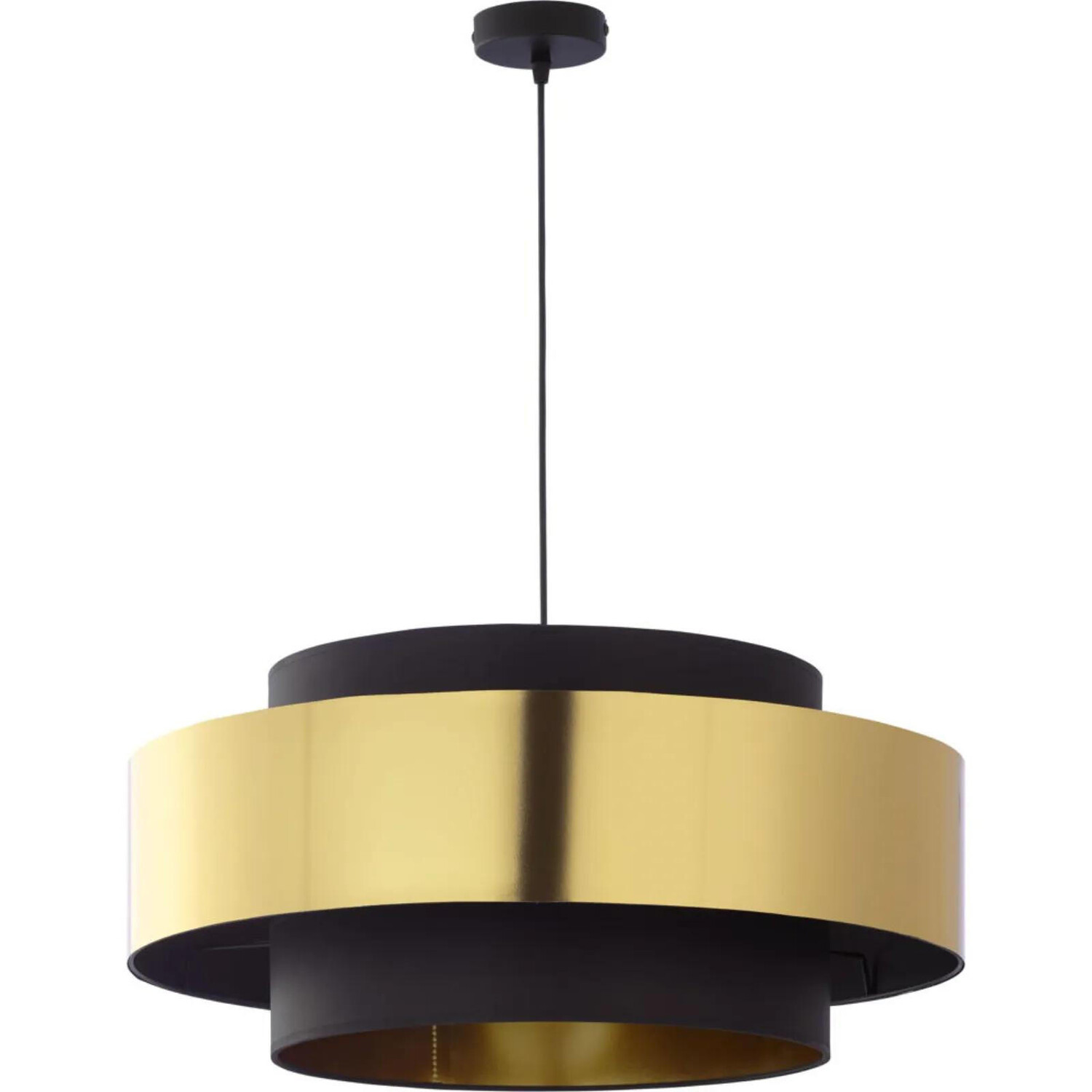 

Подвесная лампа famlights, 60x60x165 см, черный/золотой
