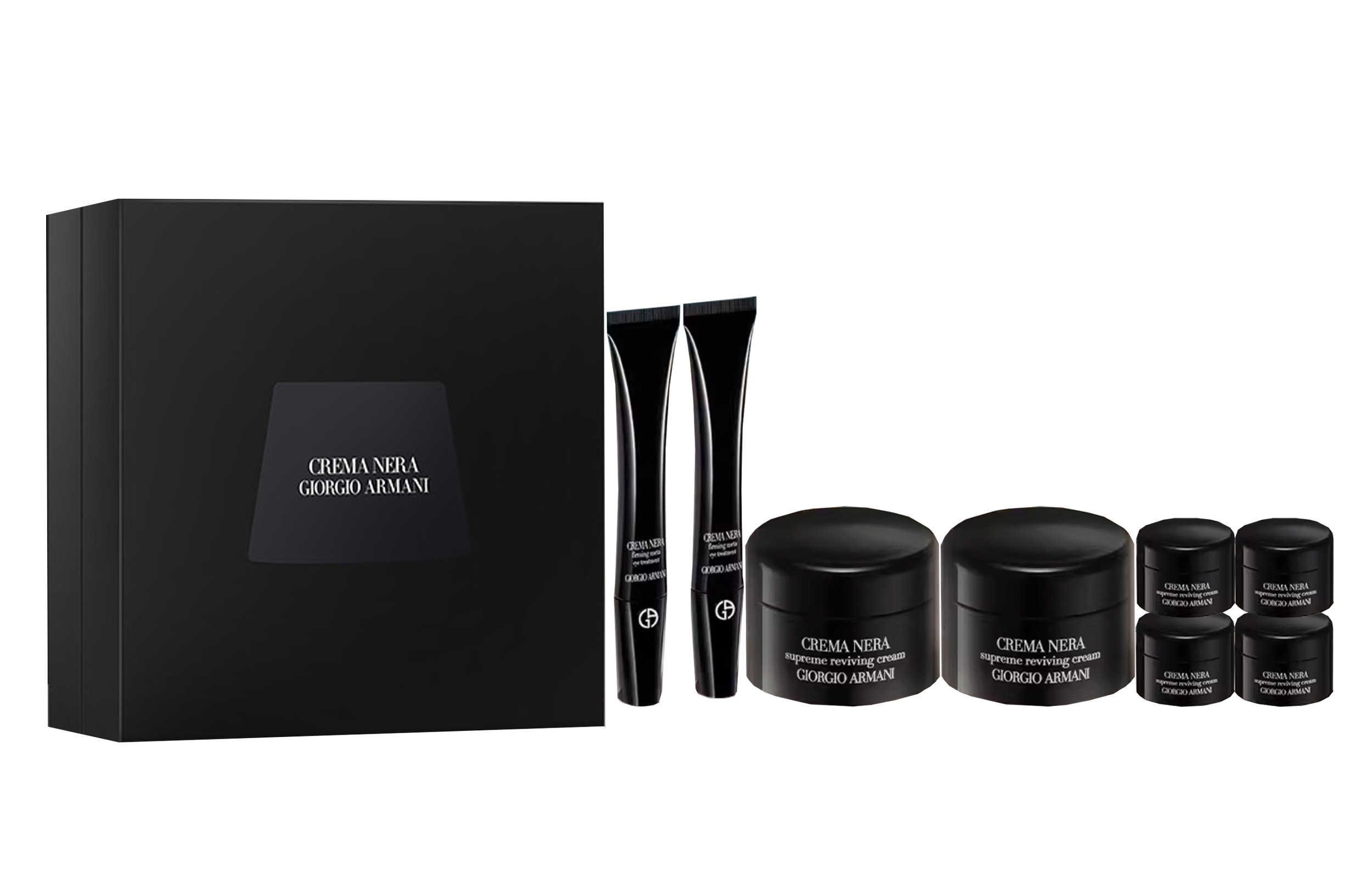 

GIORGIO ARMANI Black Key 7 пептидный укрепляющий крем для век набор косметики увлажняющий 20мл*2+15мл*2+5мл*4
