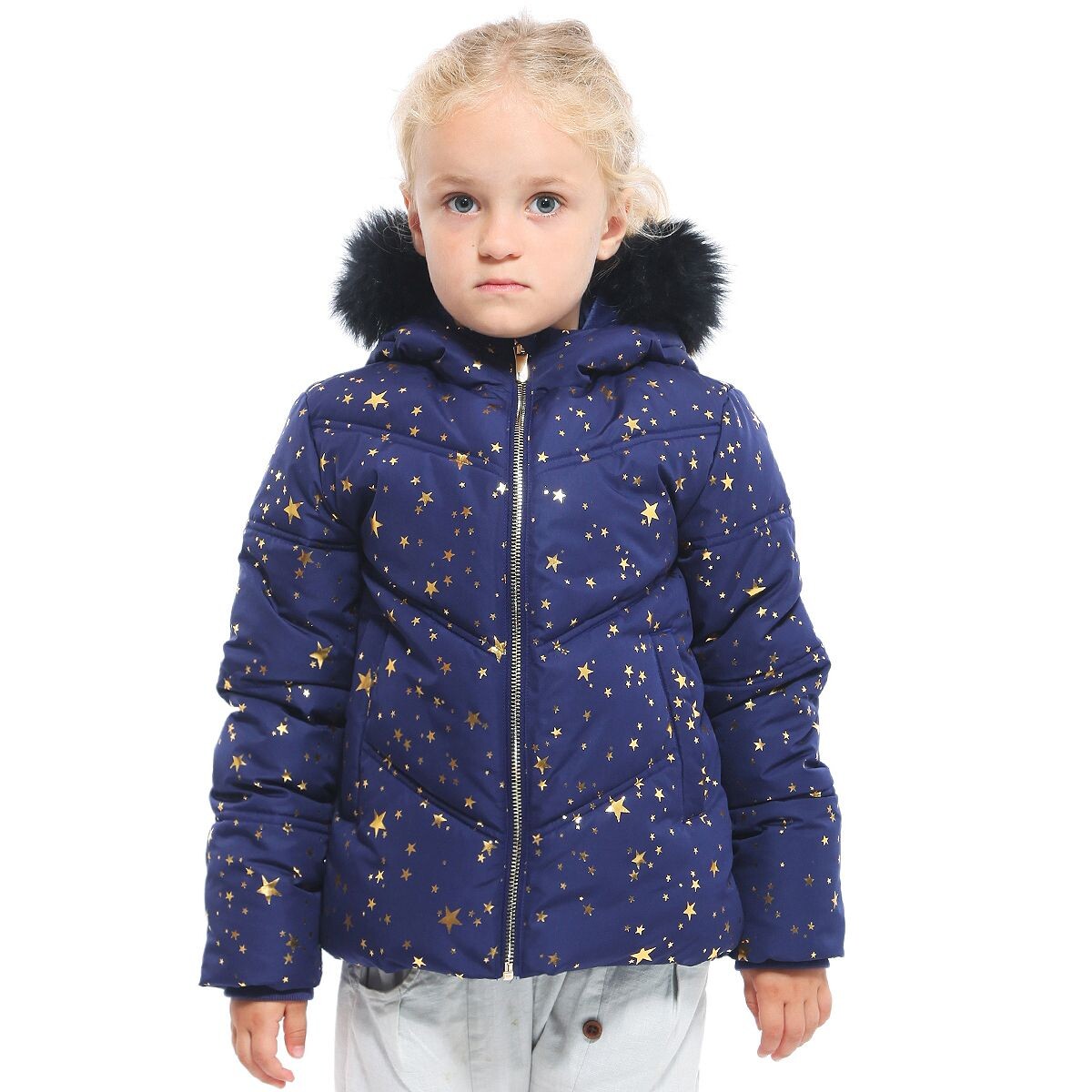 

Тяжелая куртка-пуховик для маленьких и больших девочек Bubble Coat Rokka&Rolla
