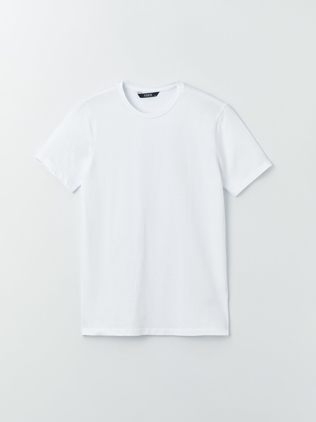 

Мужская футболка с круглым вырезом и коротким рукавом LCW Casual, буксе белый