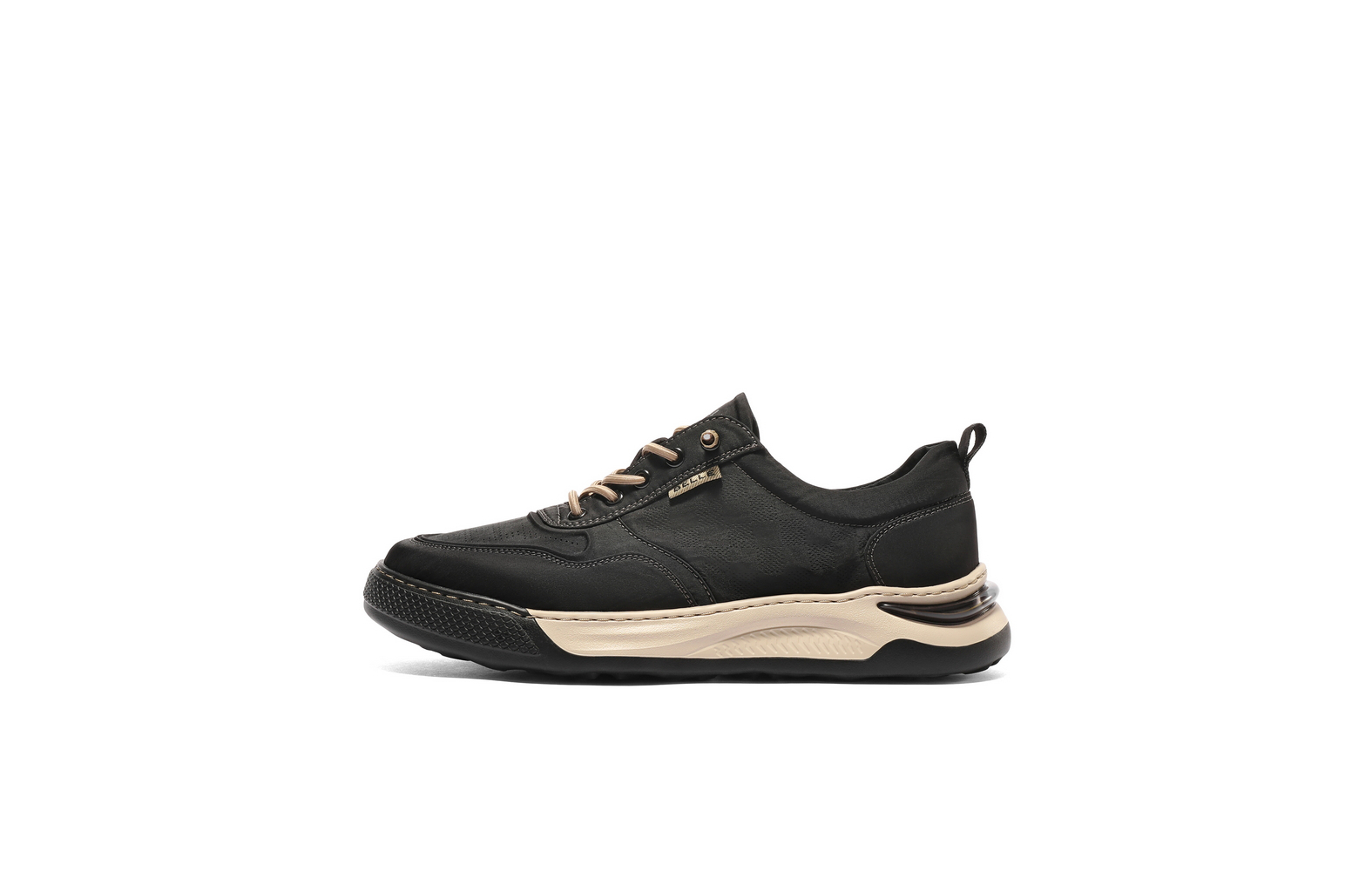 

Скользостойкие износостойкие мужские низкие кеды Casual BELLE, черный