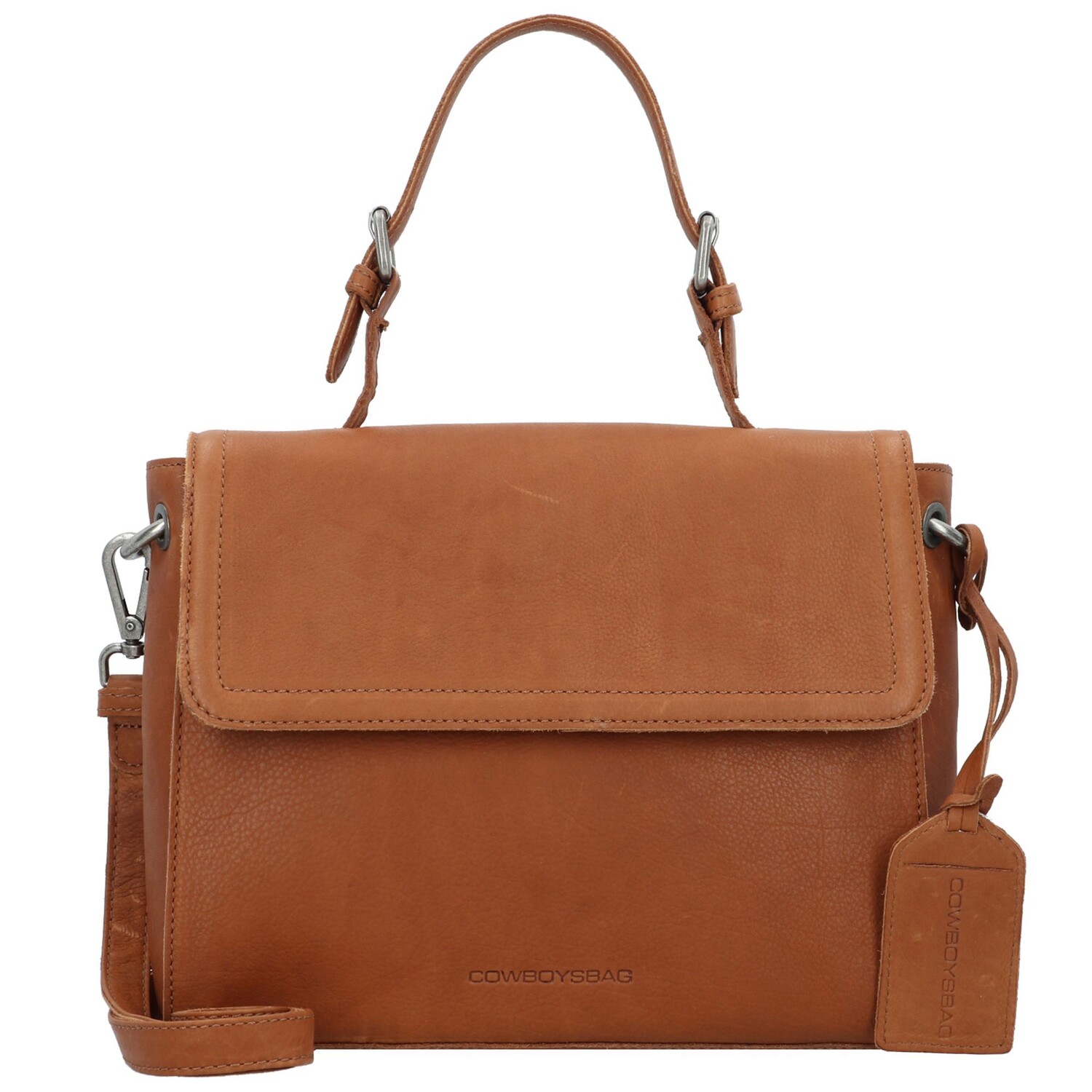 

Сумка Cowboysbag City Crane Handtasche Leder 29 cm, загар