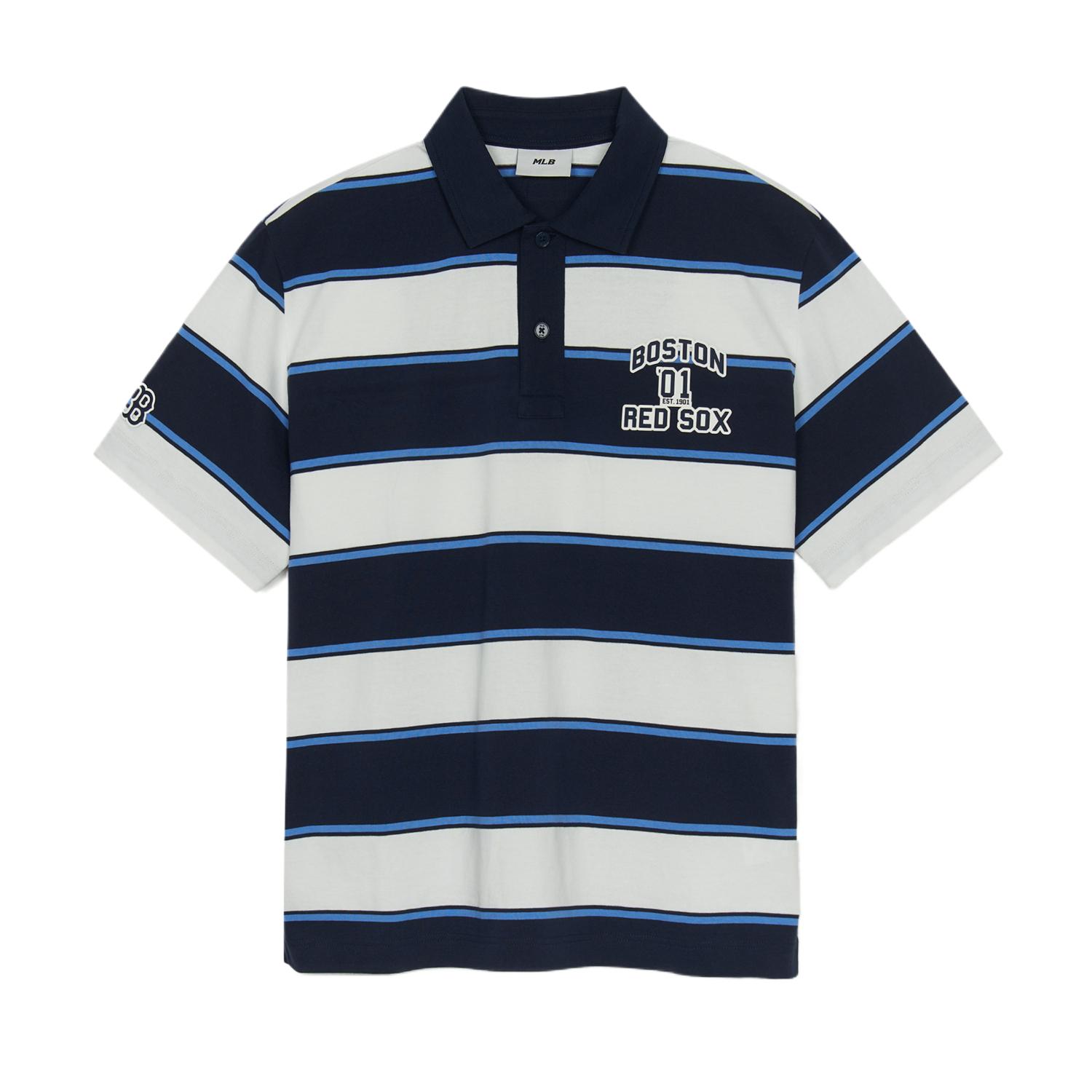 

MLB Футболка Boston Red Sox Regular женская marine blue, Красный, MLB Футболка Boston Red Sox Regular женская marine blue