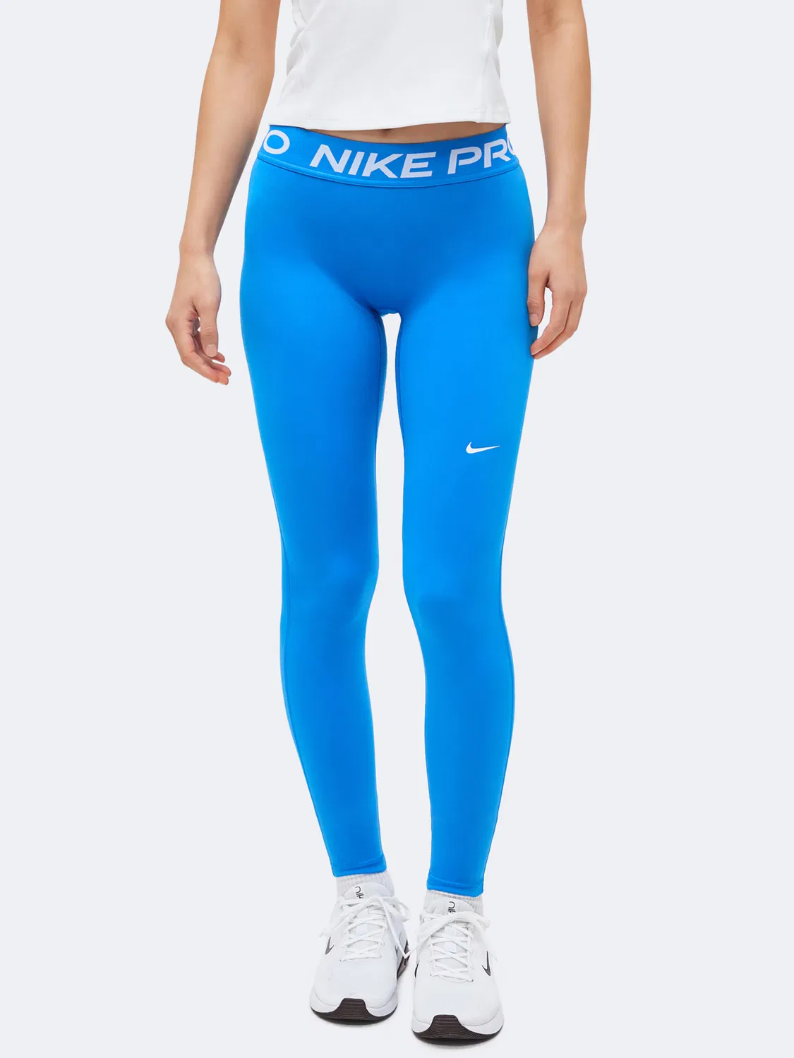 Узкие спортивные штаны 'NP 365' Nike, Blue — фото 2