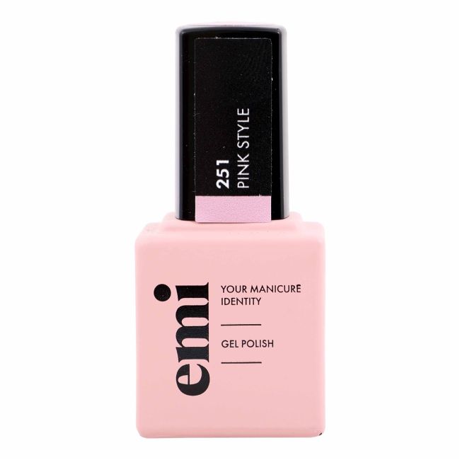 

Лак гель лак для ногтей E.MI, цвет 251 pink style, 9 мл
