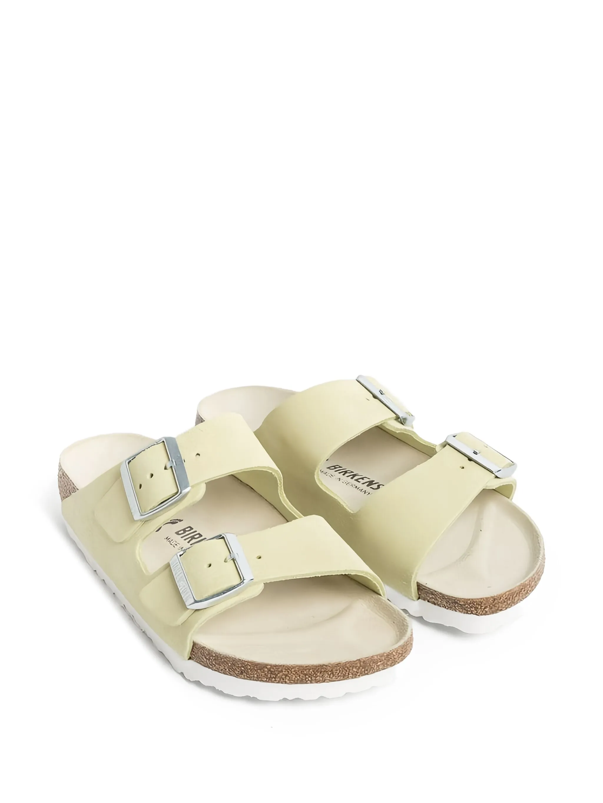 Сандалии Arizona Shimmering Popcorn Lime - Narrow Fit Birkenstock, зеленый — фото 2