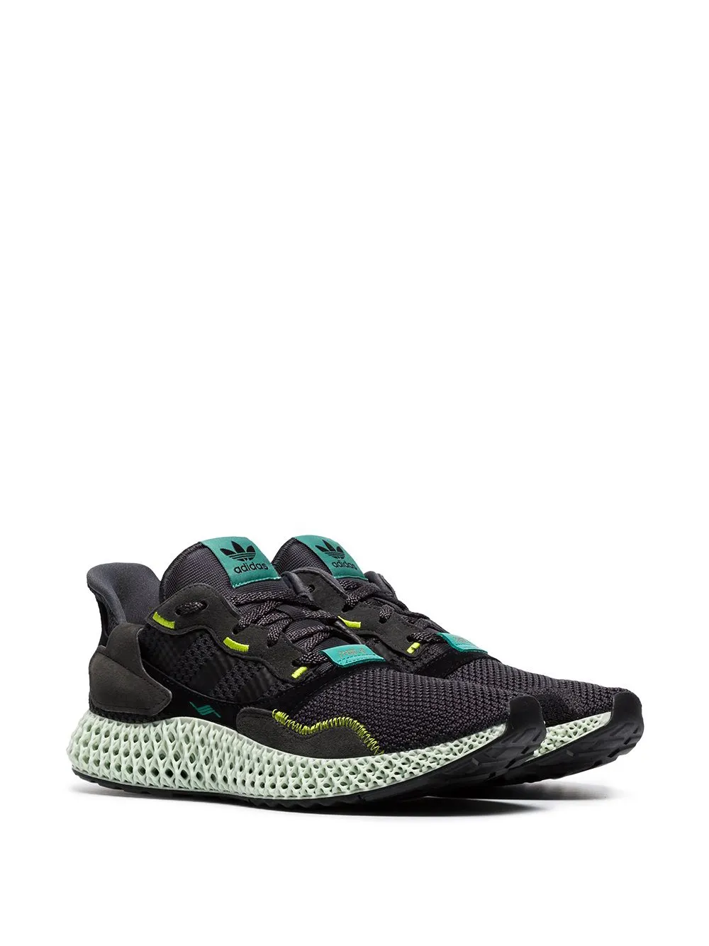 Кроссовки ZX 4000 adidas, черный — фото 3