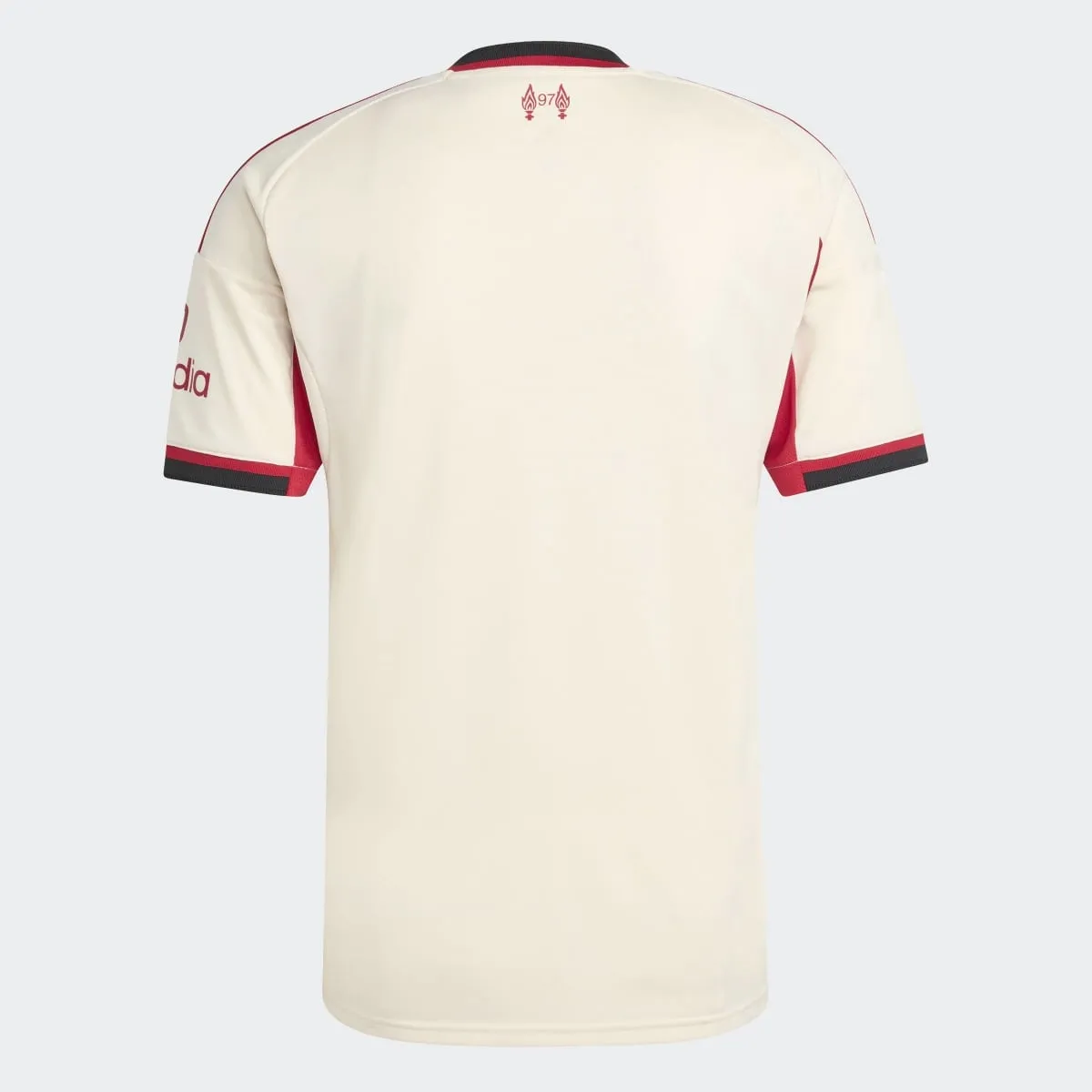 Мужская футболка второго комплекта Liverpool CF 2025-2026 adidas, белый — фото 2