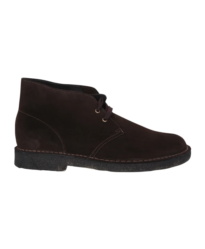 

Ботинки из дезертной замши на шнуровке Clarks, коричневый