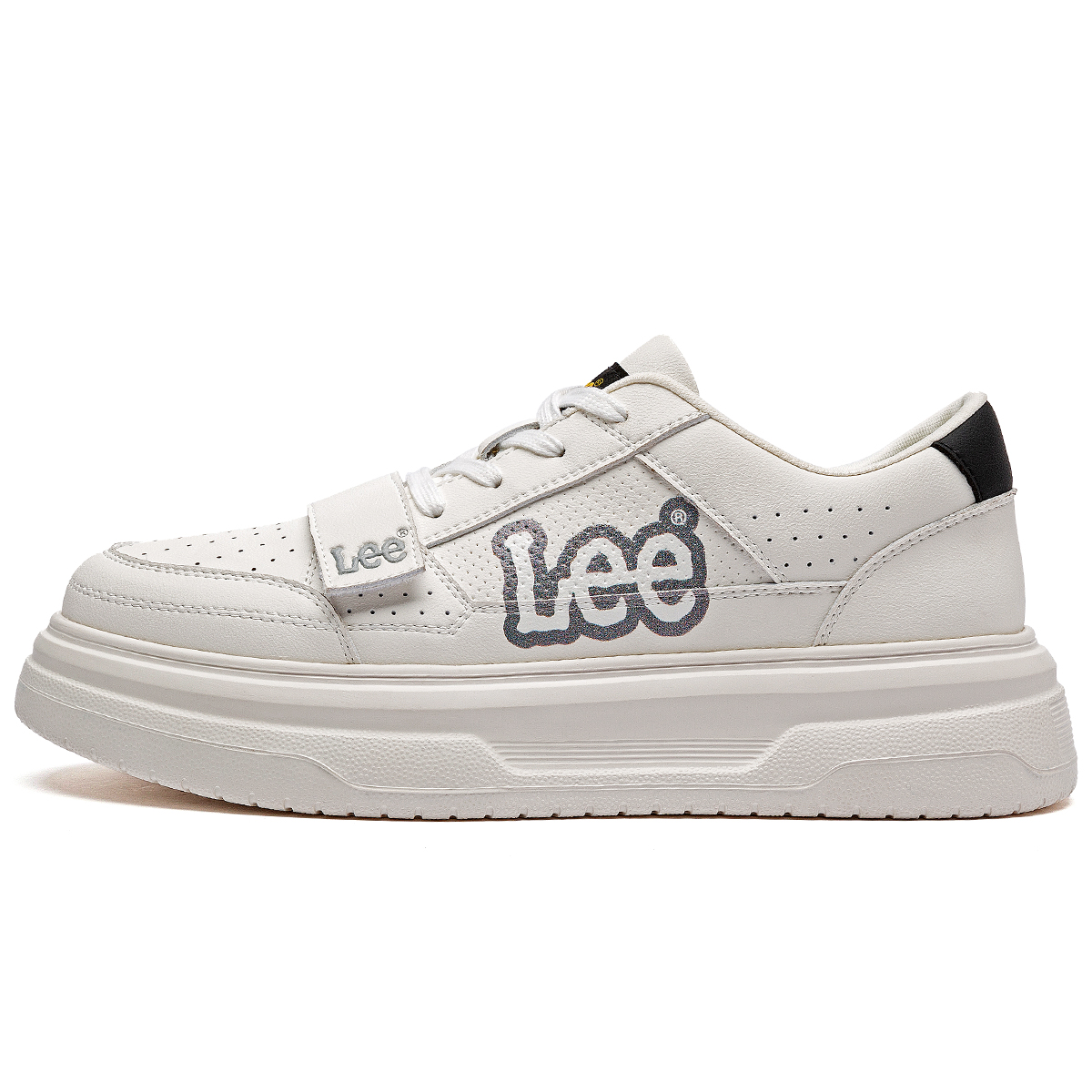 

Дышащие низкие кроссовки для скейтбординга, увеличивающие рост, мужские Lee, White