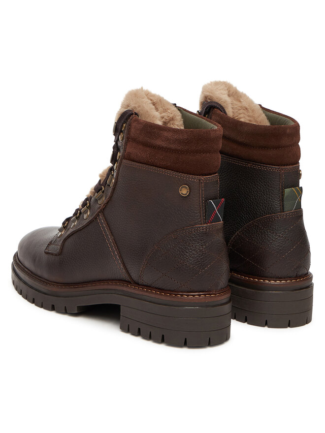 Ботильоны на шнуровке Bambburgh LFO0770BR96 Barbour, коричневый — фото 3