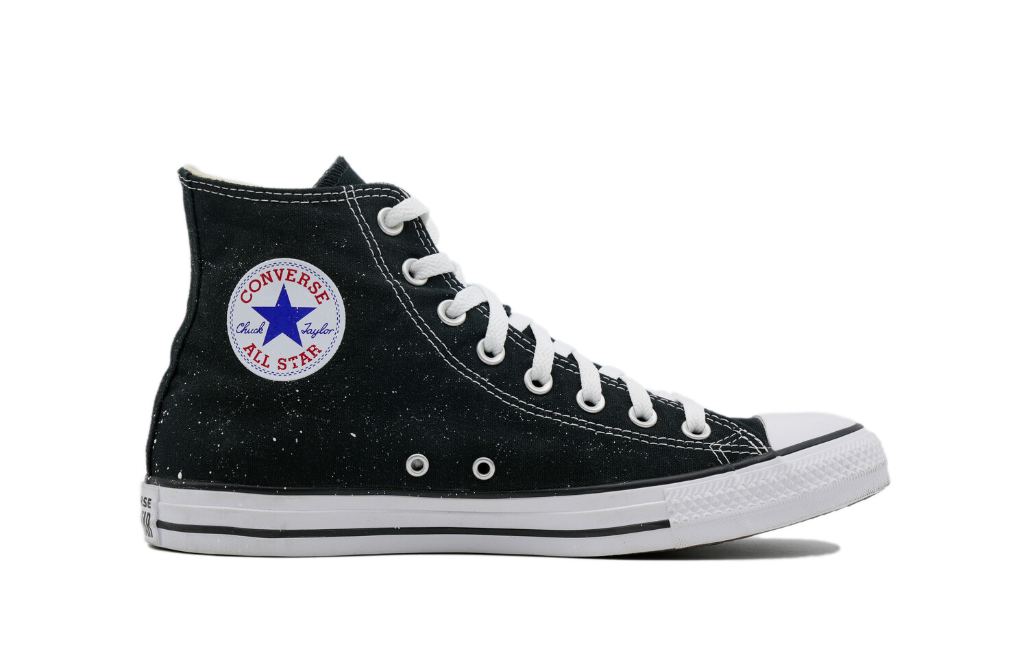

Chuck Taylor All Star Canvas Shoes унисекс высокие черные/белые Converse