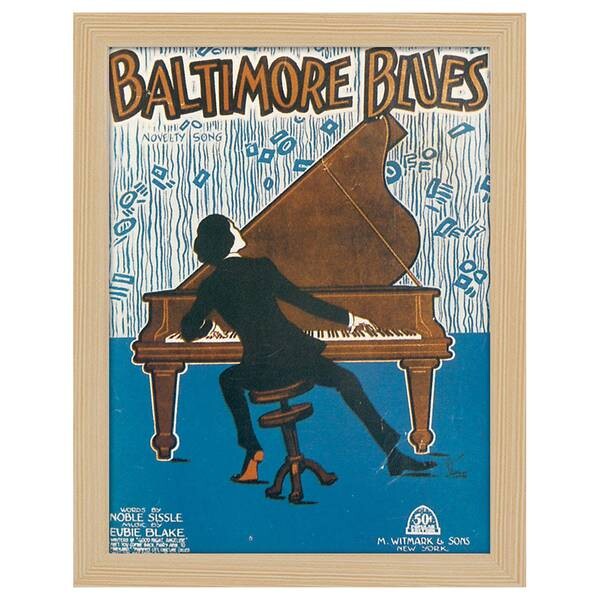 

Рамка для фотографий LegendArte Poster Baltimore Blues цвет eiche dekor