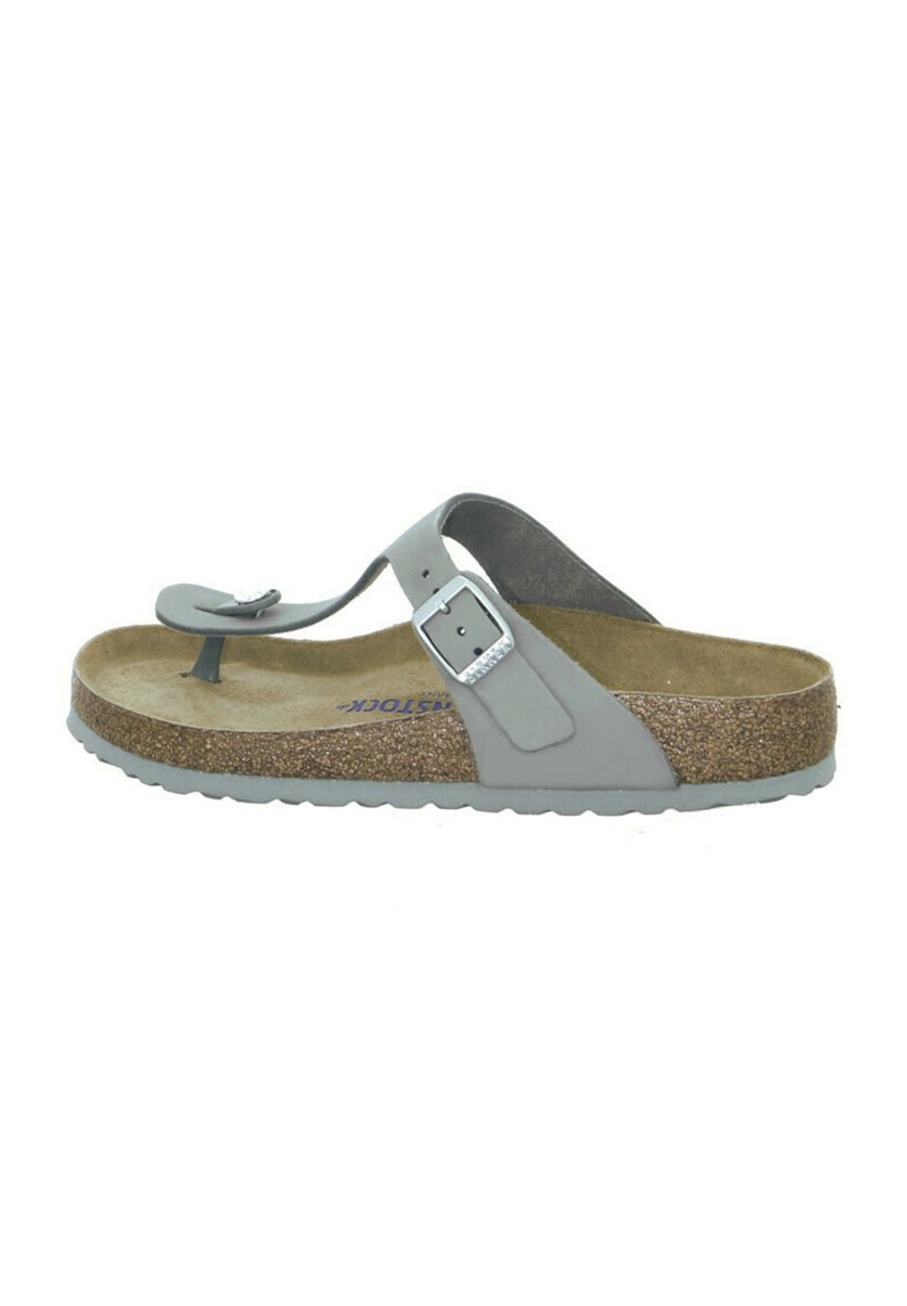 

Шлепанцы GIZEH SFB LENB Birkenstock, цвет dove gray