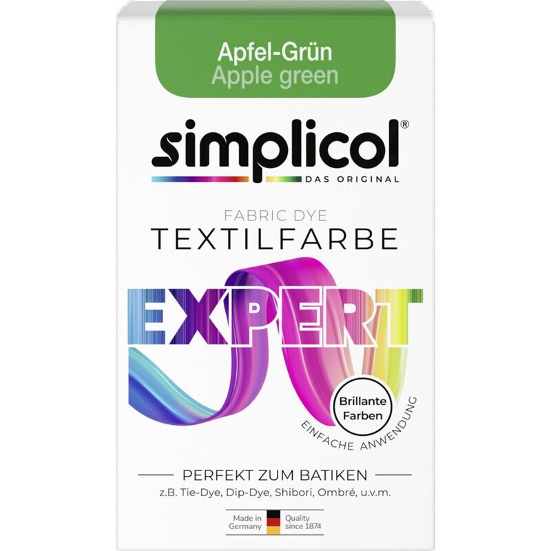 

Эксперт по краске для текстиля яблочно-зеленый simplicol, 150 g