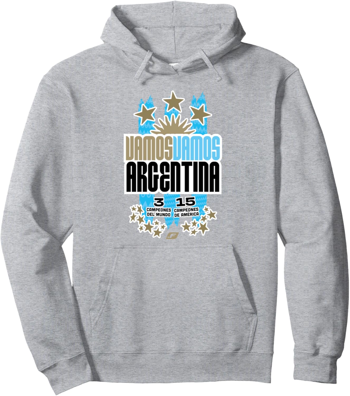 

Толстовка сборной Аргентины по футболу, посвященная южноамериканскому турниру Super.Fans, серый