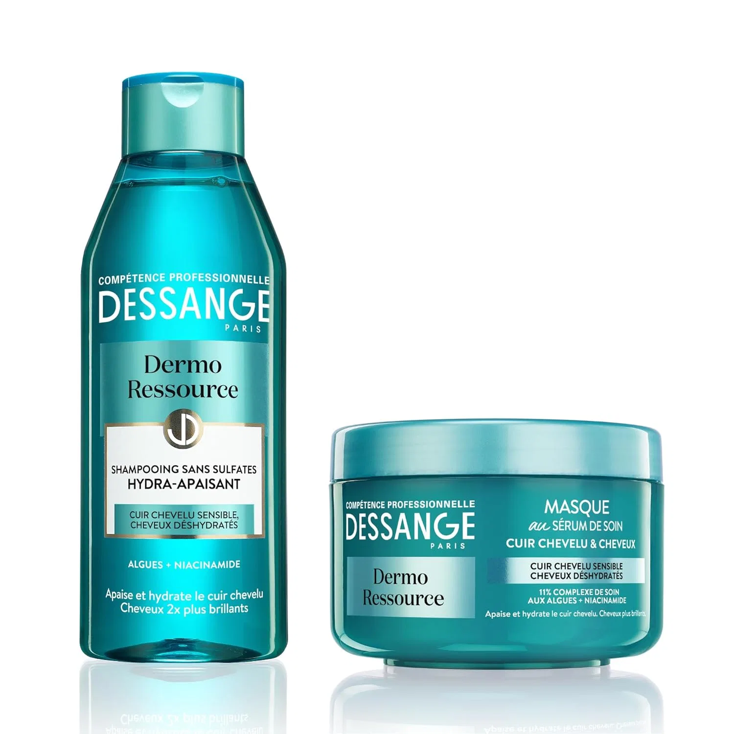 Набор DESSANGE Dermo Resource: шампунь и увлажняющая маска Dessange