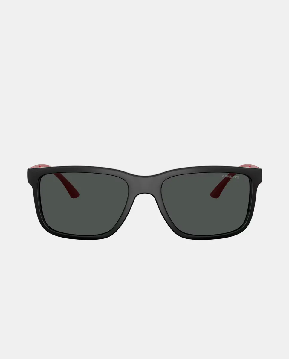 

Прямоугольные литые мужские солнцезащитные очки Arnette, черный